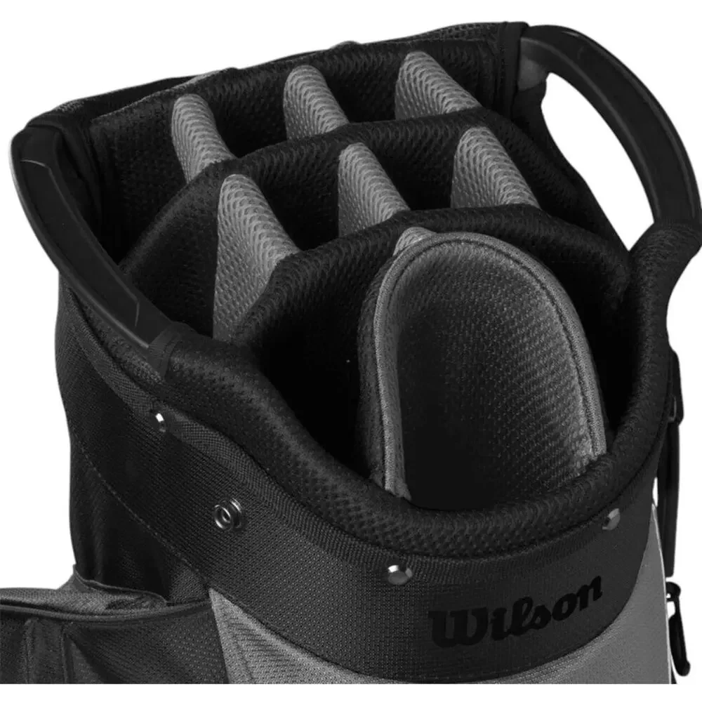 Wilson Feather Cart Golf Bag.-14 way top Grey